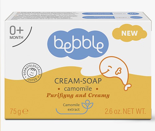  Bebble - - ()  Bebble Cream-soap, 75.    