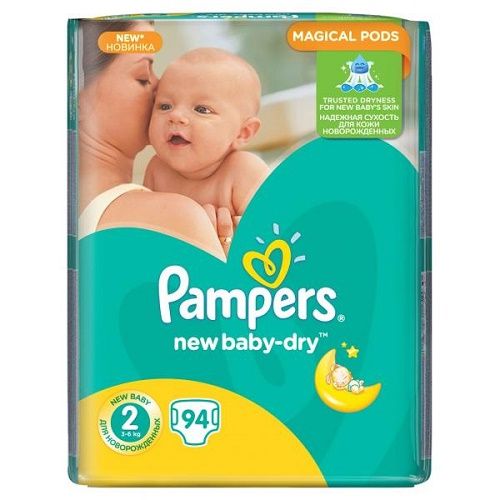  PAMPERS  New Baby-Dry Mini (3-6 )  94    