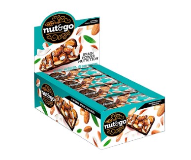 �������� �Nut&Go�, �������� � �������, �������, ���������, 36 � (�������� 18 ��.) �������� ��������� ������ ��
