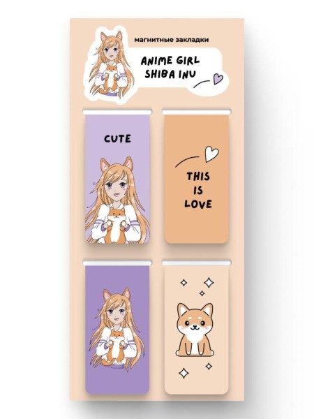 �������� ����� ��������� �������� "Anime girl shiba inu", 4 ��., 35�70 �� 16538 �������� ��������� ������ ��