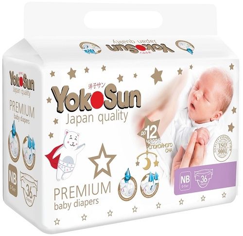 �������� ������� ����������� ���������� "YokoSun" PREMIUM  NB (0-5��.) 36 ��. �������� ��������� ������ ��