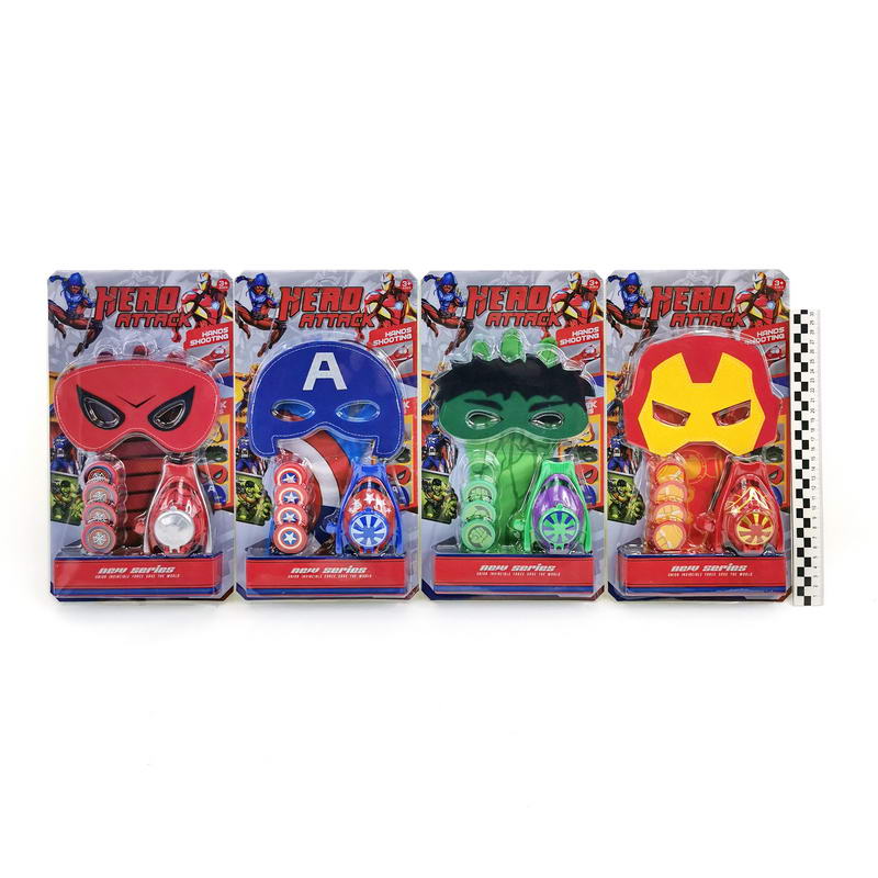 �������� �����-Hero Attack ���������� 4����+����� (Spider/Ironman/Hulk/Capitan A)(�WL511) �������� ��������� ������ ��